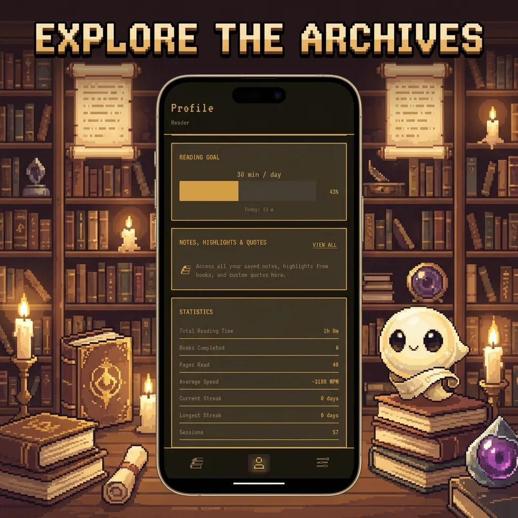 Scroll+ Library - Import PDF and EPUB books