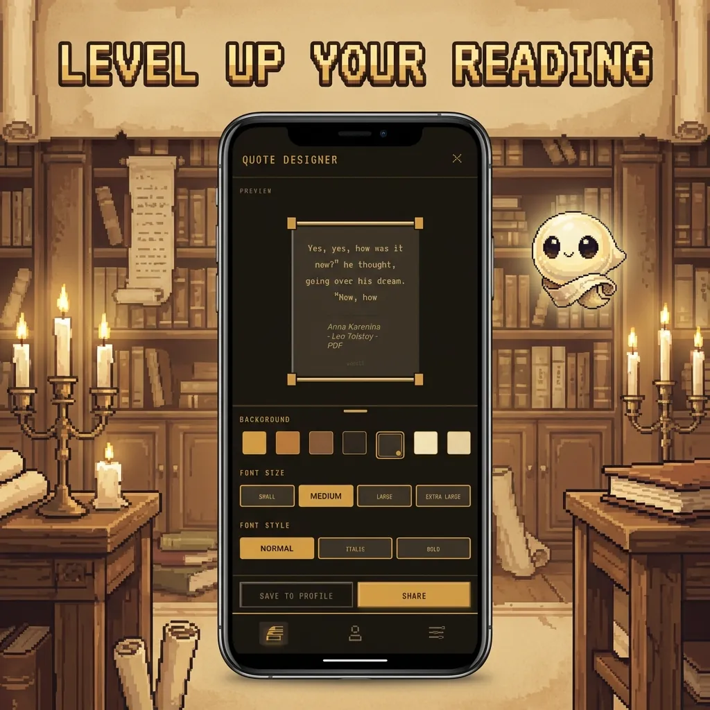 Scroll+ Profile and Reading Statistics